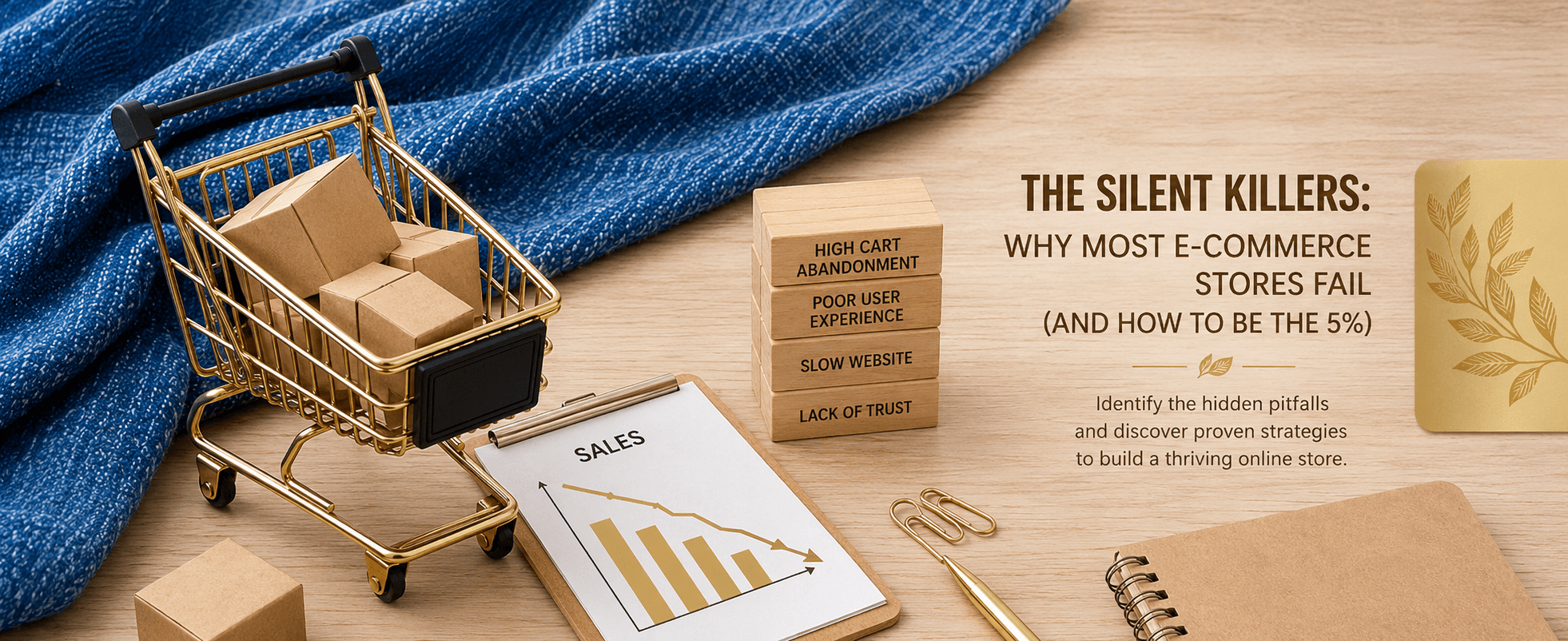 The Silent Killers: Why Most E-commerce Stores Fail (and How to Be the 5%)