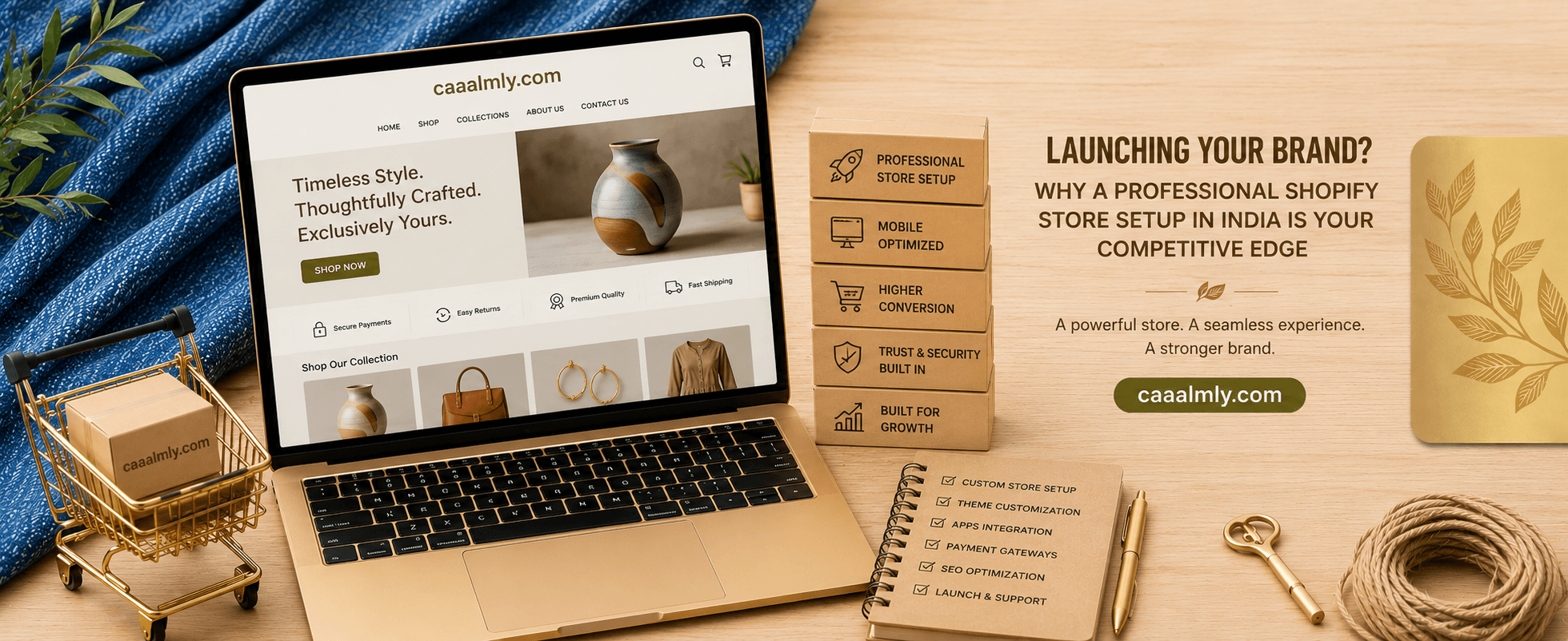 Launching Your Brand? Why a Professional Shopify Store Setup in India is Your Competitive Edge