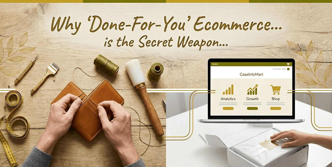 Why "Done-For-You" Ecommerce is the Secret Weapon for Physical Craft Businesses